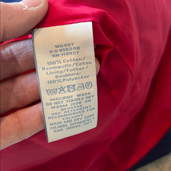 Boden Blue Corduroy Mini Skirt with ruffle accents Size 8 - Picture 5 of 7